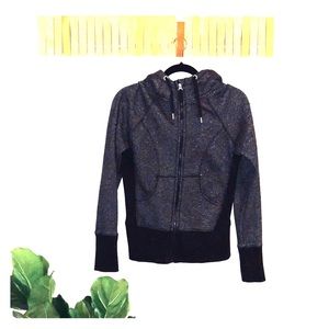 Zella black marled hoodie